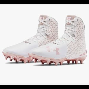 Under Amour Women’s Highlight Pink Cleats Size 8.5